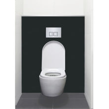 Charger l&#39;image dans la galerie, Habillage Bâti support pour WC suspendu -  Noir S22